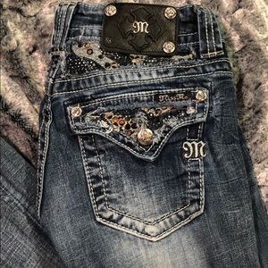 Miss me boot leg jeans